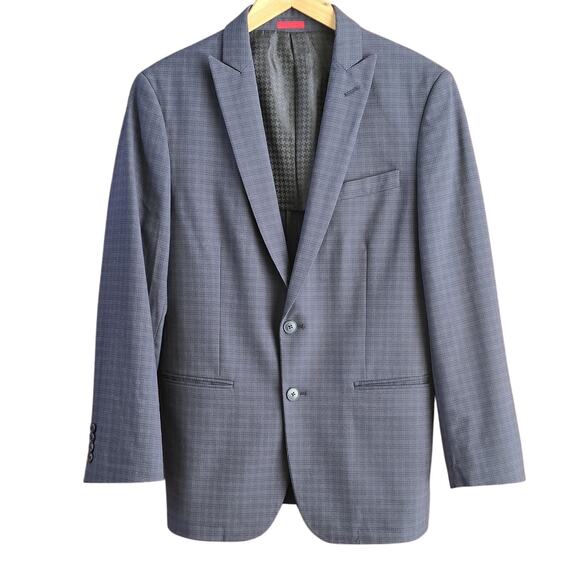 John Varvatos Star USA Mens Two Button Sports Jacket Navy Blue Size 38R - Picture 1 of 5